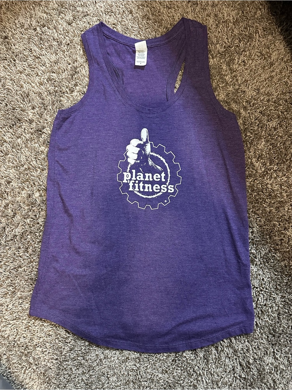 Women's Purple Racerback Tank Top